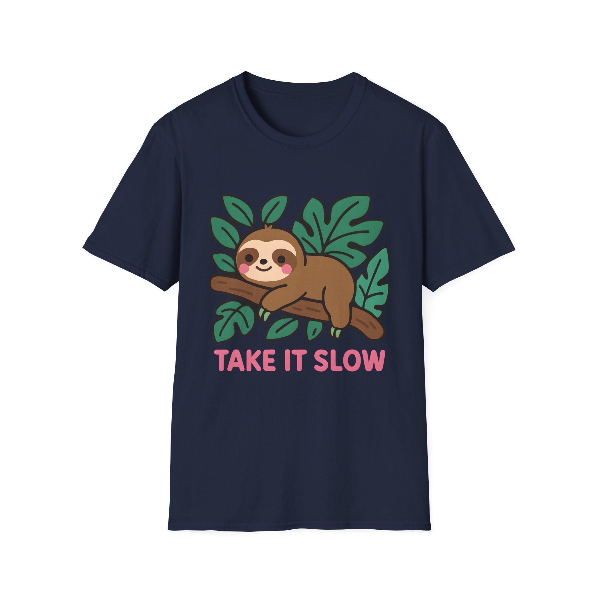Take It Slow Sloth T-Shirt – Cute Relaxation Vibes Tee