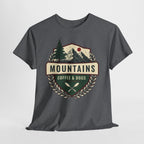 Mountains, Coffee & Dogs Tee