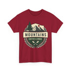 Mountains, Coffee & Dogs Tee