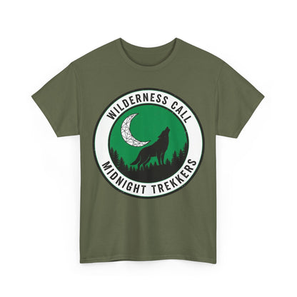 Wilderness Call: Midnight Trekkers Wolf Moon Tee