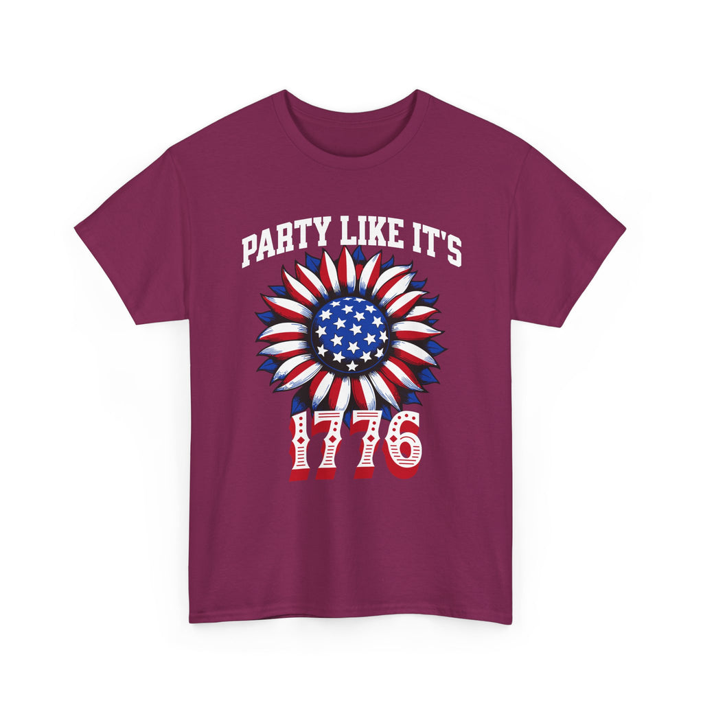 Party Like It's 1776 T-Shirt — 4th of July Patriotic Summer Tee