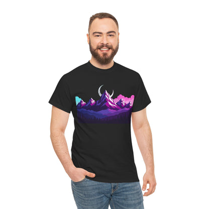 Under the Midnight Peaks – Lunar Horizon Tee