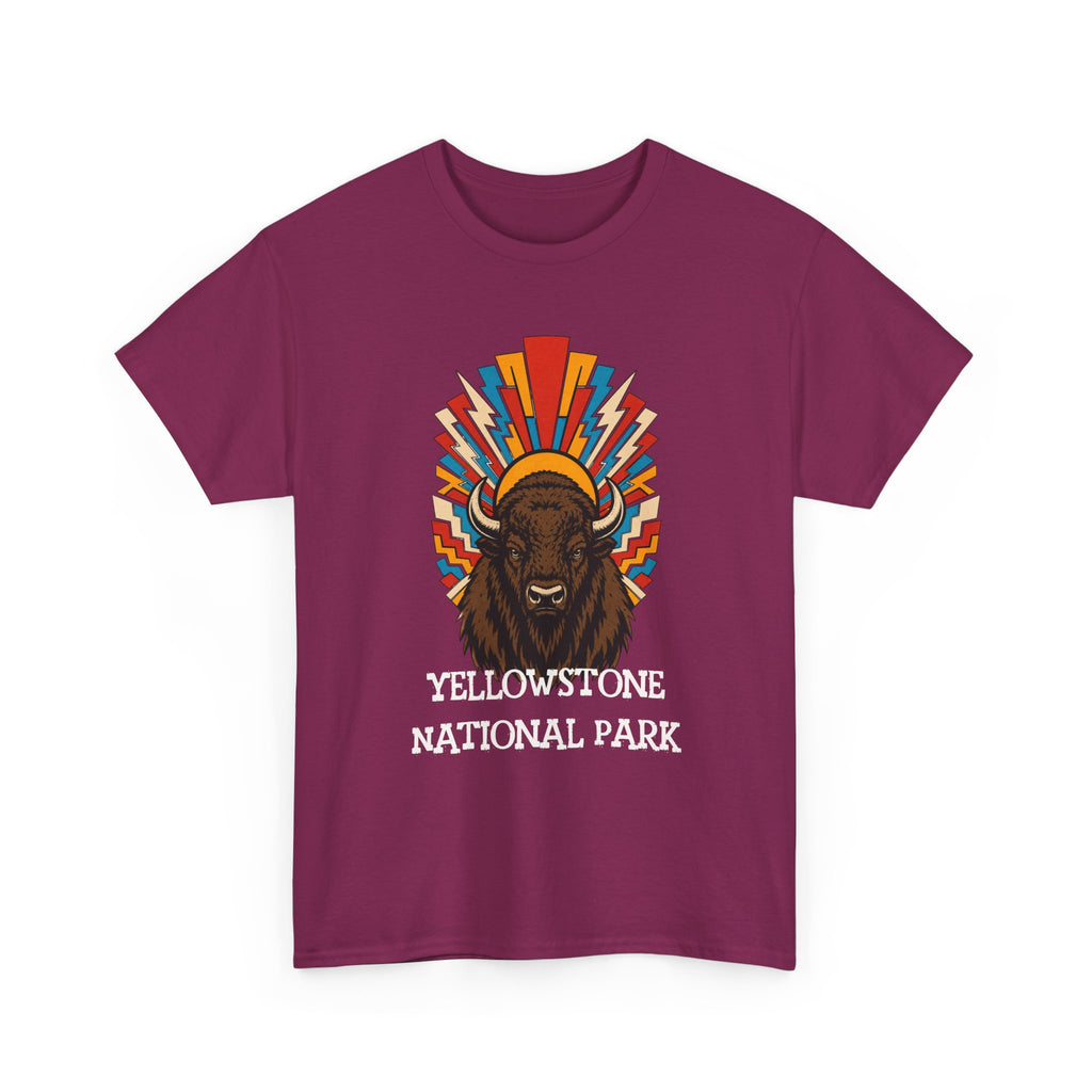 Yellowstone — Bison Sunburst T-Shirt