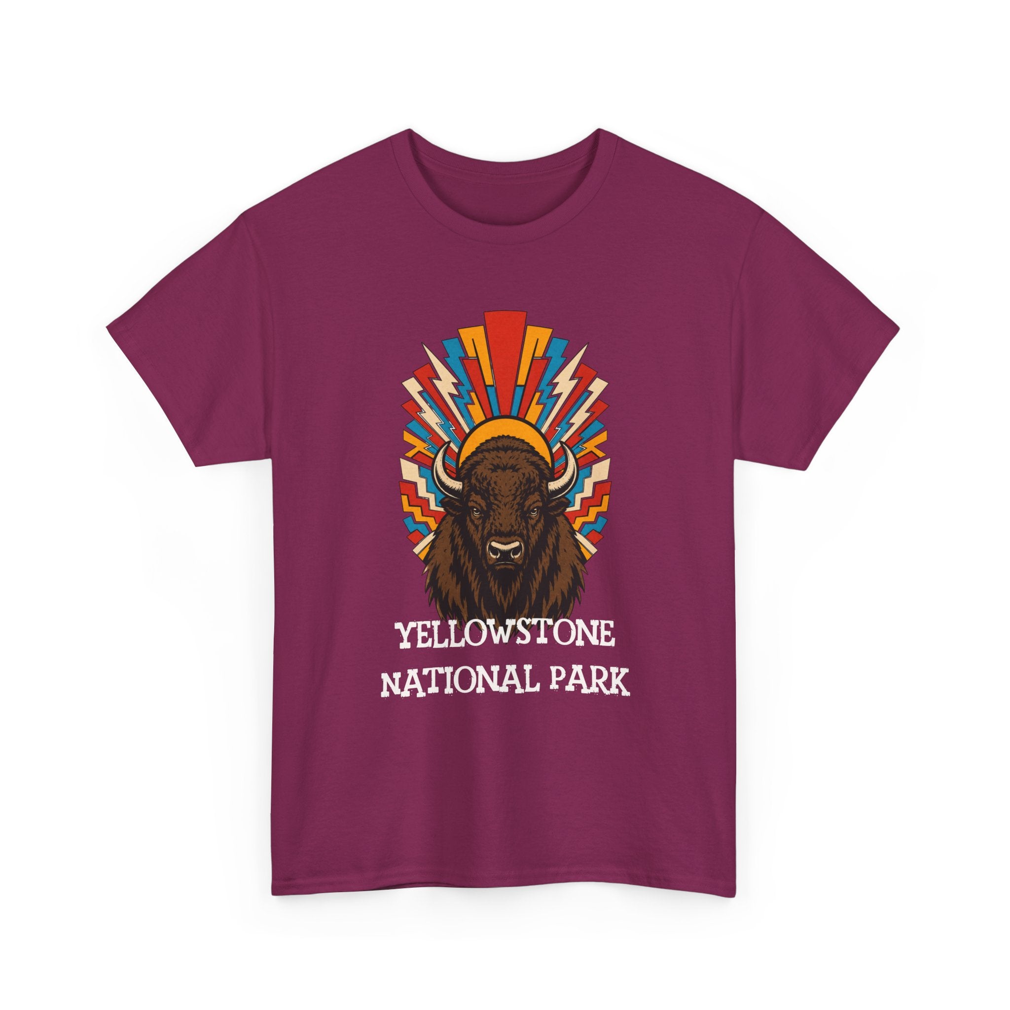 Yellowstone — Bison Sunburst T-Shirt