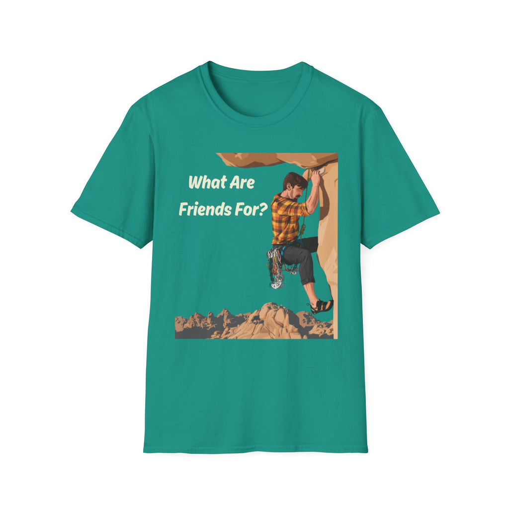 Climber on cliff T-Shirt
