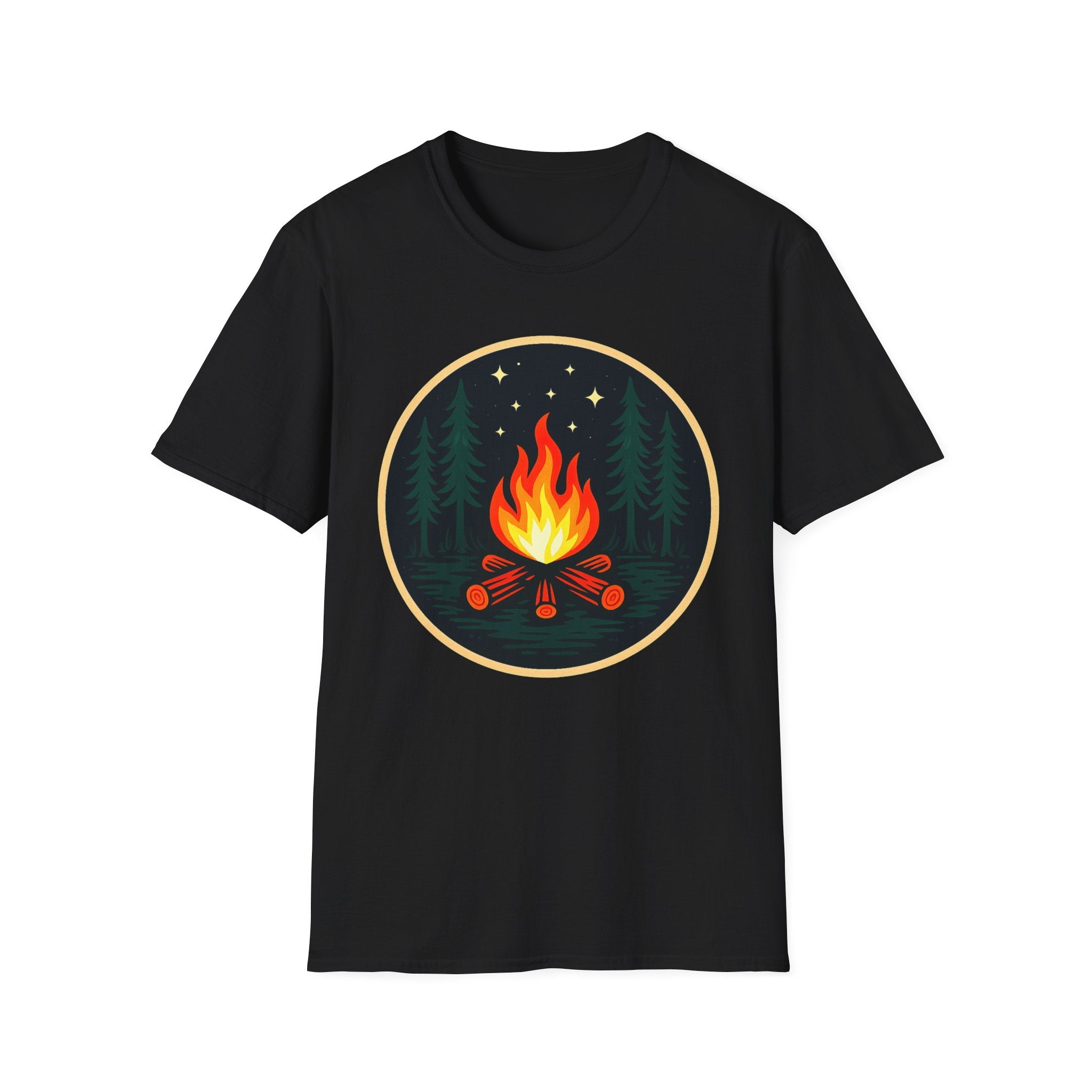 Night Campfire Glow T-Shirt
