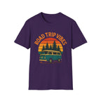 Road Trip Vibes Retro Van T-Shirt