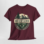 Mountains, Coffee & Dogs Tee