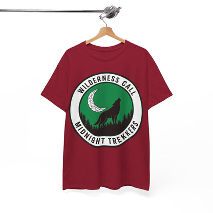 Wilderness Call: Midnight Trekkers Wolf Moon Tee