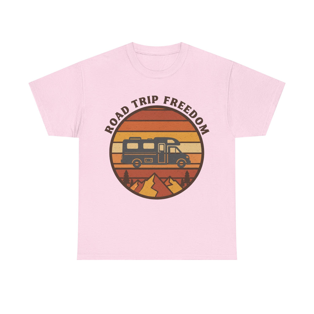 Road Trip Freedom – 70s Retro Adventure Tee
