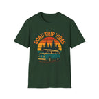 Road Trip Vibes Retro Van T-Shirt