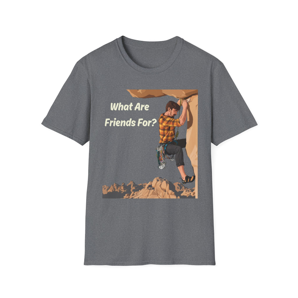 Climber on cliff T-Shirt