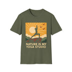 Nature Is My Yoga Studio T‑Shirt