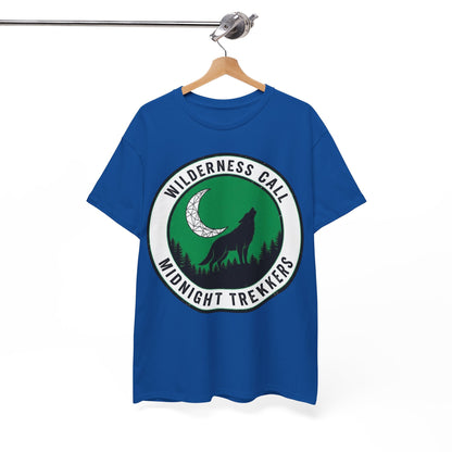 Wilderness Call: Midnight Trekkers Wolf Moon Tee
