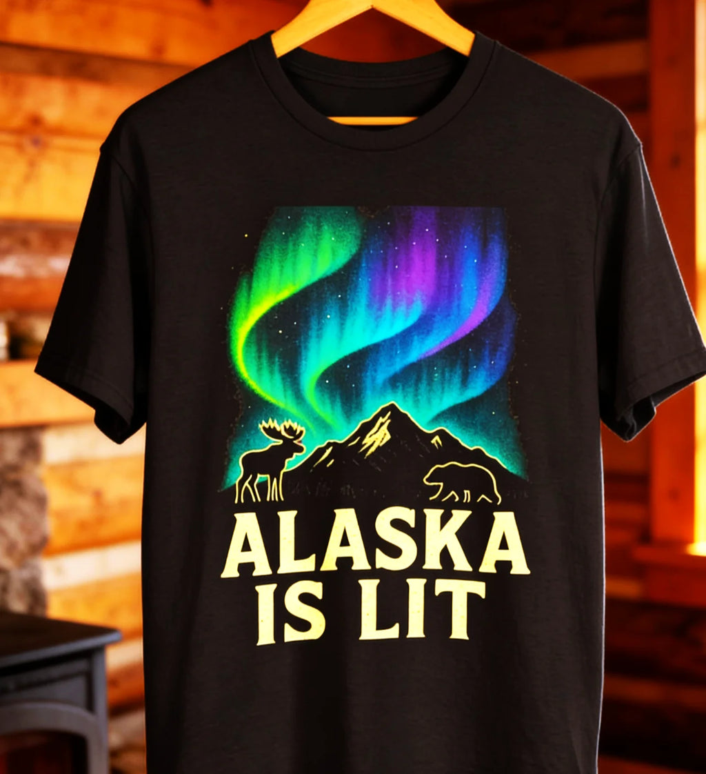 Alaska Is Lit Women's Tee