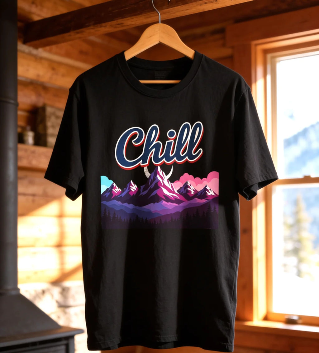 Chill Mountain Night Tee