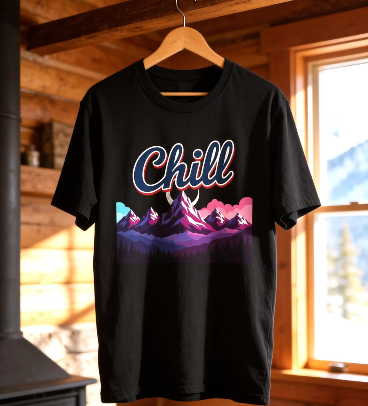 Chill Mountain Night Tee