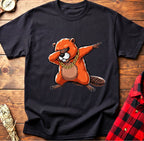 Dabbing Beaver Tee