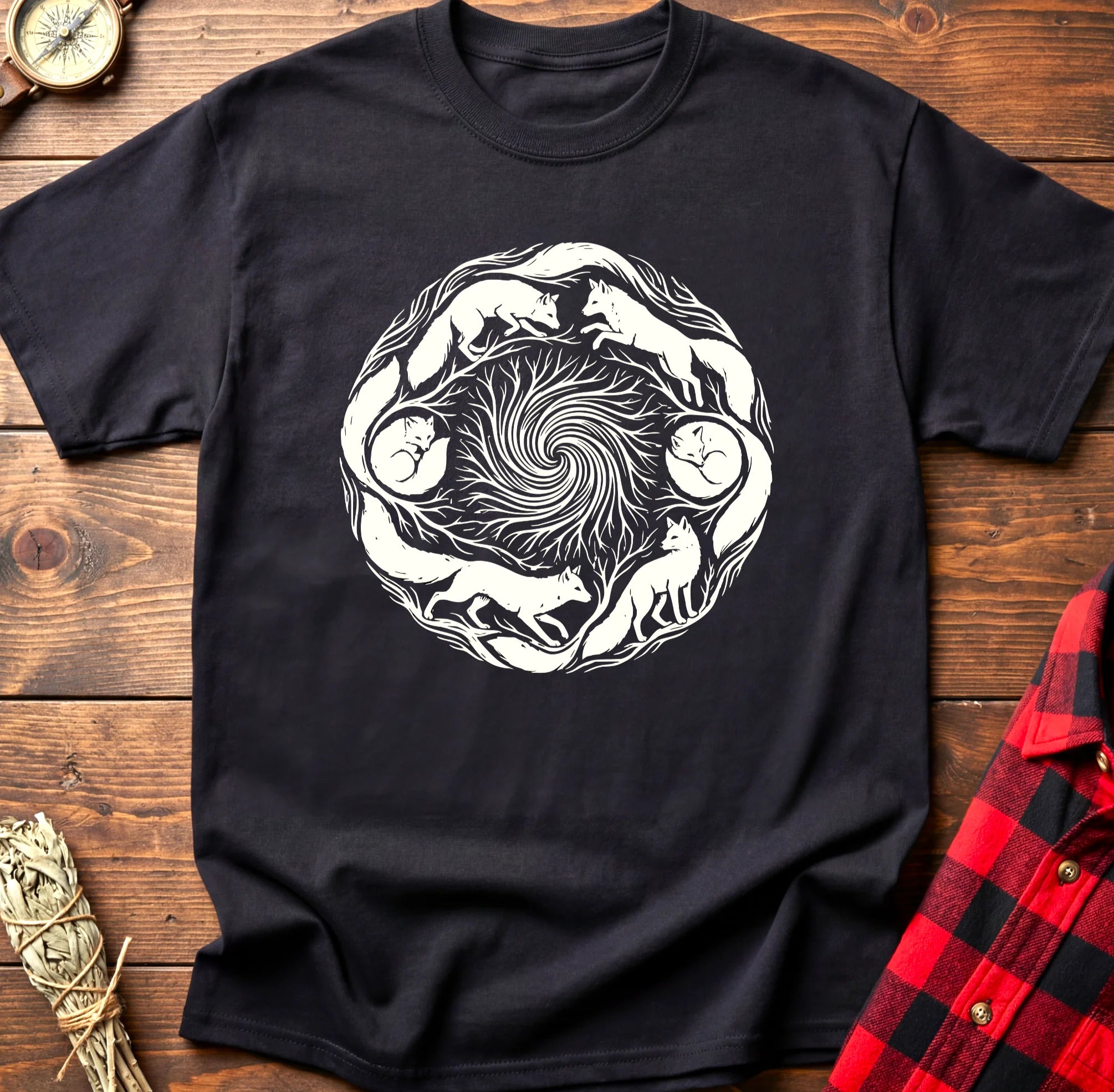 Fox Mandala T-Shirt