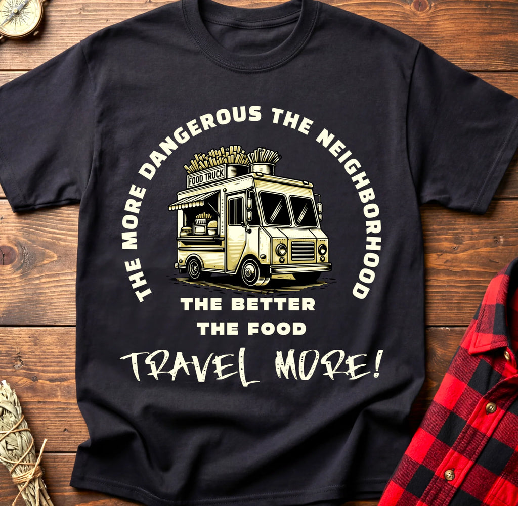Travel More Food Truck T-Shirt
