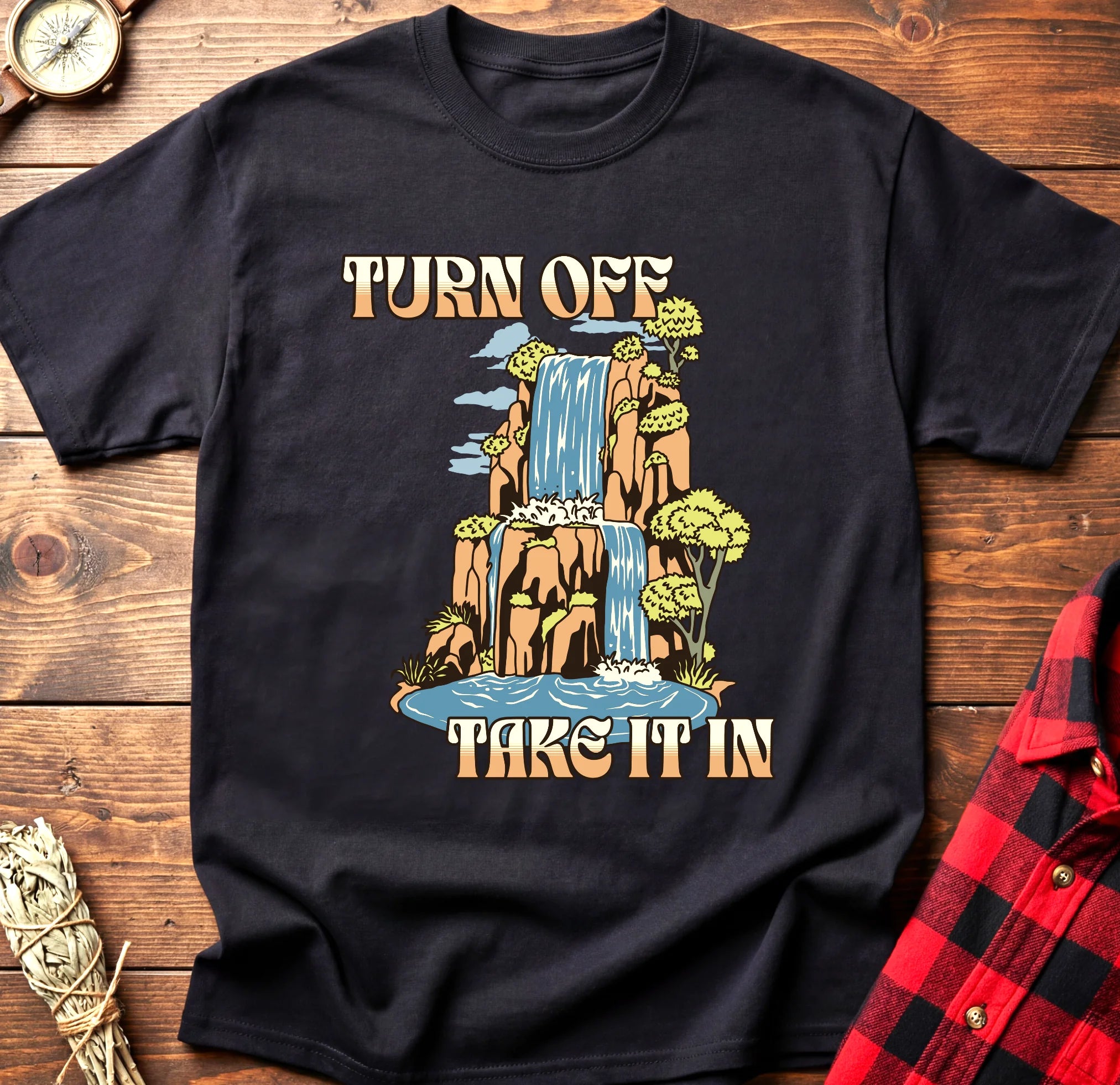 Turn Off Take It In Tee